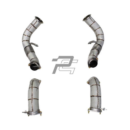 S68 Downpipes – BMW X5/X6/X7 M60i G05 G06 G07 LCI & XM G09