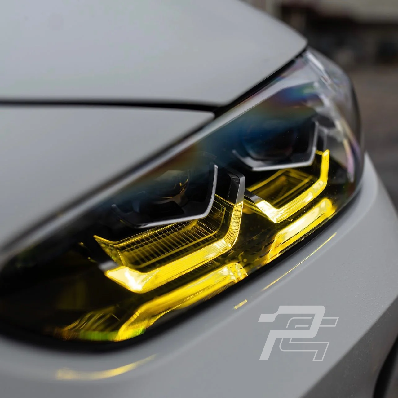 Pre-LCI Yellow/RGB DRL Laser/LED Headlight Module Upgrade Kit - BMW M3 G80/G81 & M4 G82/G83 & 4 Series i4 G22/G23/G26