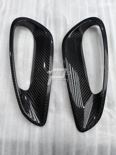 Dry Carbon Fiber Rear Side Air Vent Scoop Covers - Porsche 911 992 Turbo/S & GT3RS