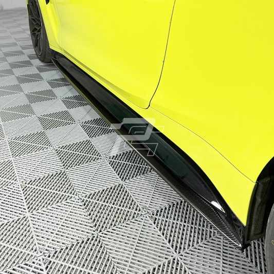 MHC Style Dry Carbon Fiber Side Skirts - BMW M3 G80/G81 & M4 G82/G83