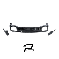 P Style Dry Carbon Fiber Rear Diffuser - Porsche Panamera 971