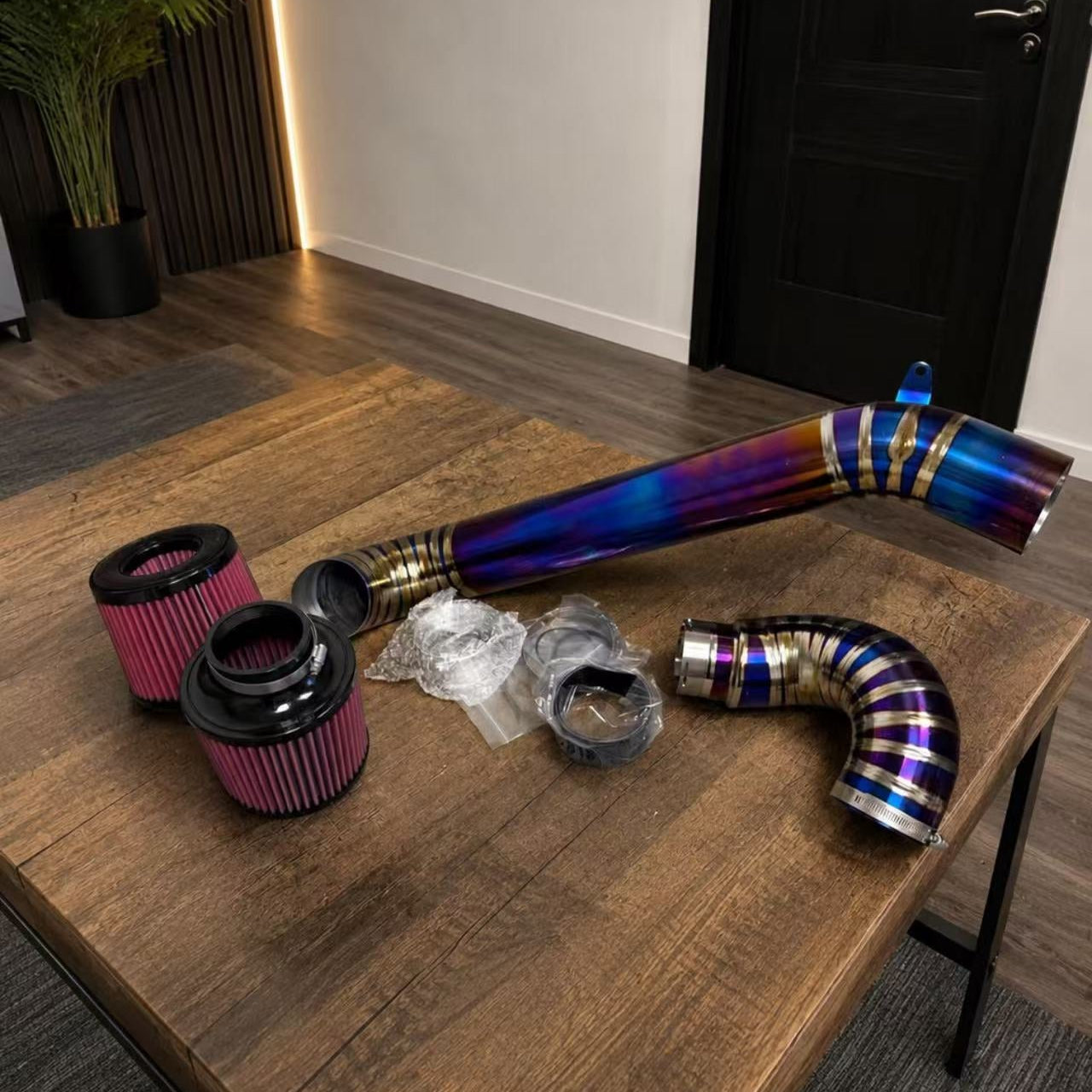 S58 Titanium Top Mount Performance Air Intake Kit - BMW M2 G87 & M3 G80/G81 & M4 G82/G83