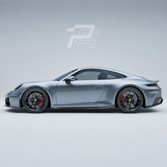 OD Style Dry Carbon Fiber Rear Diffuser - Porsche 911 992.2
