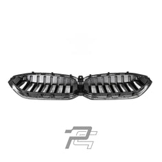 Single Slat Dry Carbon Fiber Front Grille – BMW 3 Series LCI G20