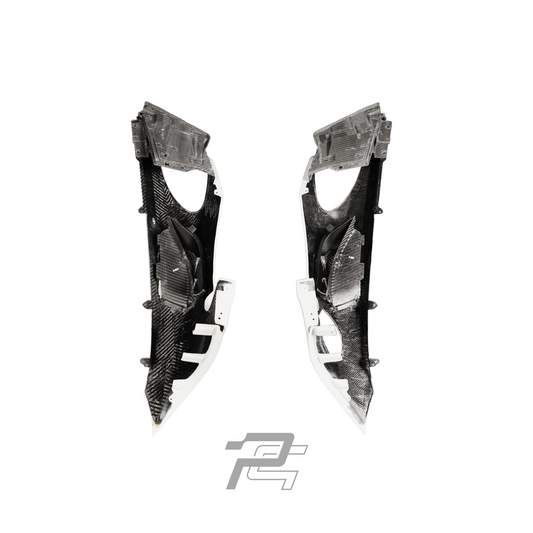 GT4RS Style Dry Carbon Fiber Front Fender - Porsche 718 & GT4/RS & Spyder/RS