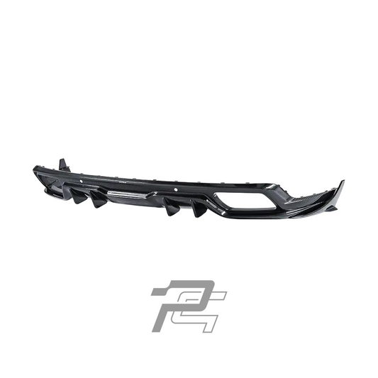 P Style Dry Carbon Fiber Rear Diffuser - Porsche Panamera 971