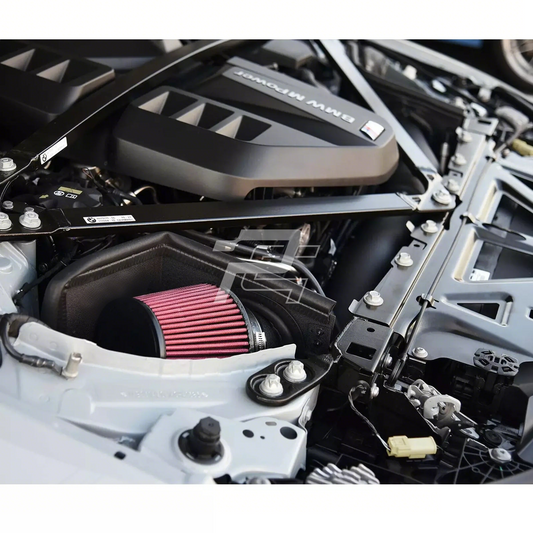 S58 Aluminum Top Mount Cold Air Intake Kit With Heat Shield - BMW M2 G87 & M3 G80/G81 & M4 G82/G83