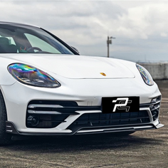 KDA Style Dry Carbon Fiber Front Lip - Porsche Panamera 971 Sport Design