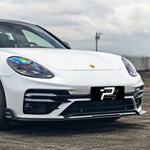 KDA Style Dry Carbon Fiber Front Lip - Porsche Panamera 971 Sport Design