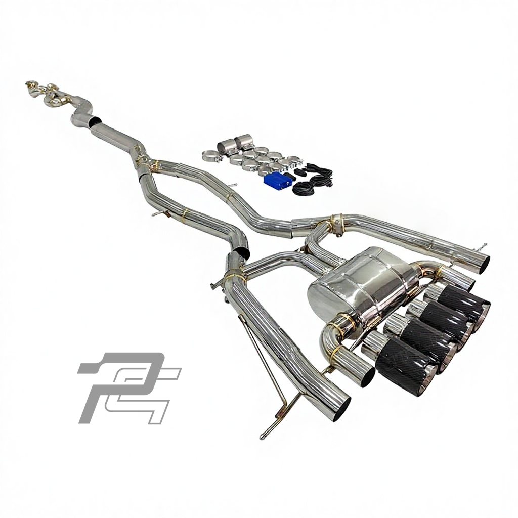 S58 Valved Catback Exhaust - BMW M3 G80/G81 & M4 G82/G83 (Configurable Midpipe System)