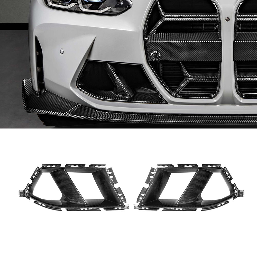 MP Style Dry Carbon Fiber Air Inlet Ducts - BMW M3 G80/G81 & M4 G82/G83