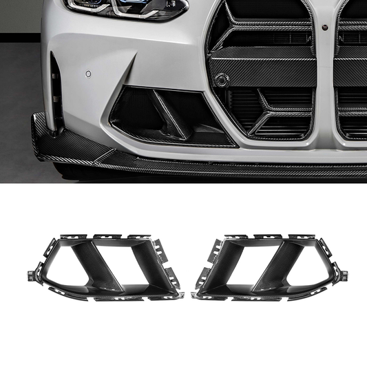 MP Style Dry Carbon Fiber Air Inlet Ducts - BMW M3 G80/G81 & M4 G82/G83