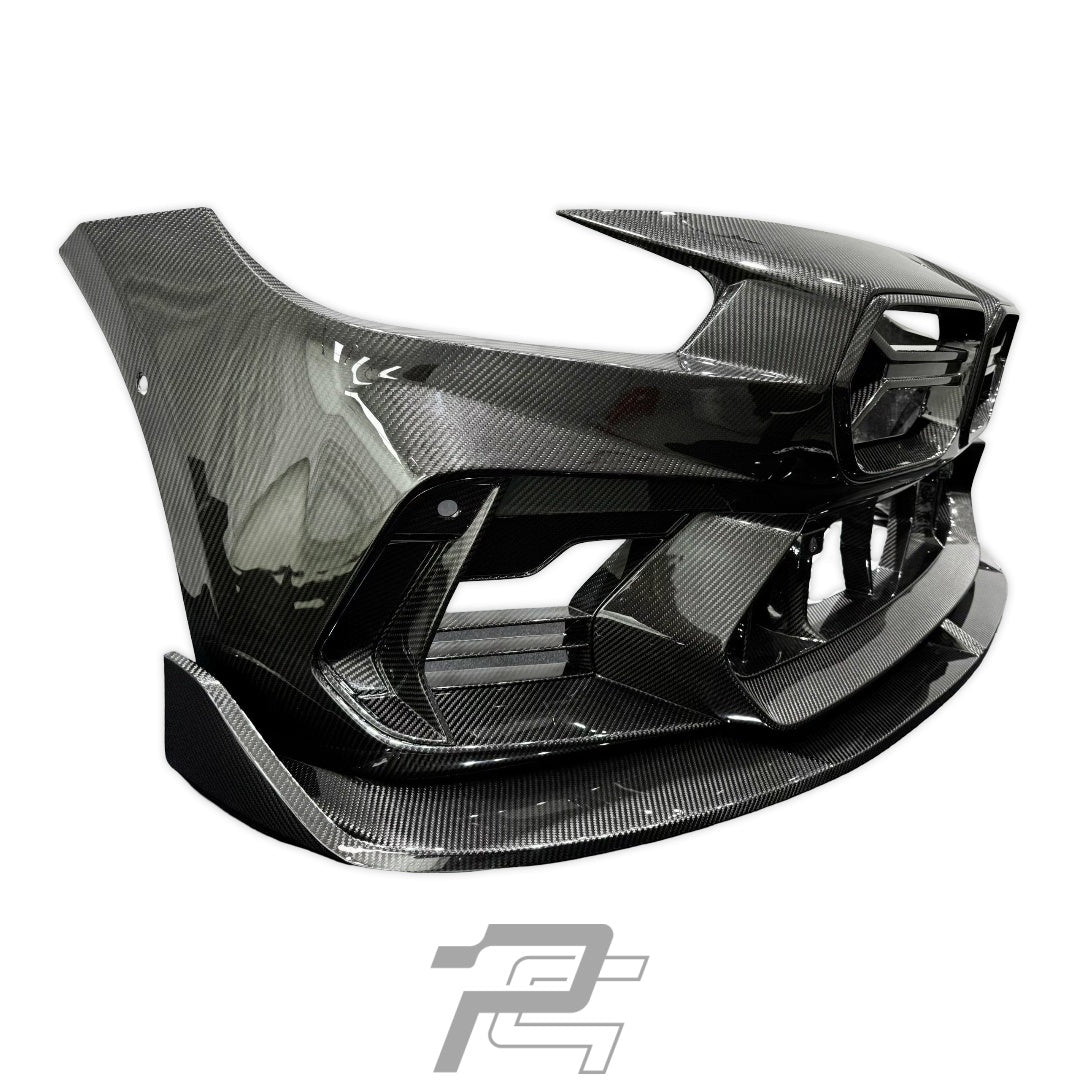 AD Style Full Carbon Fiber Front Bumper - BMW M2 G87