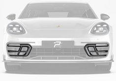 Dry Carbon Fiber Air Inlet Ducts Vent Trim – Porsche Panamera 971.2 Non-Sport Design