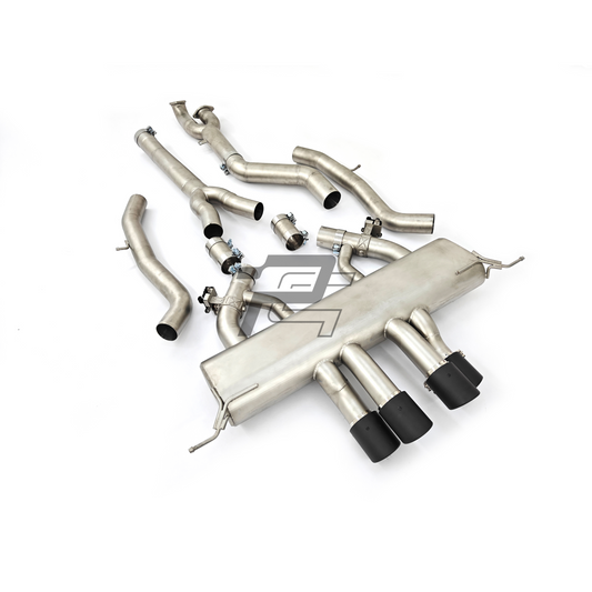 S58 MP Style Center Exit Valved Catback Exhaust - BMW M2 G87 & M3 G80/G81 & M4 G82/G83