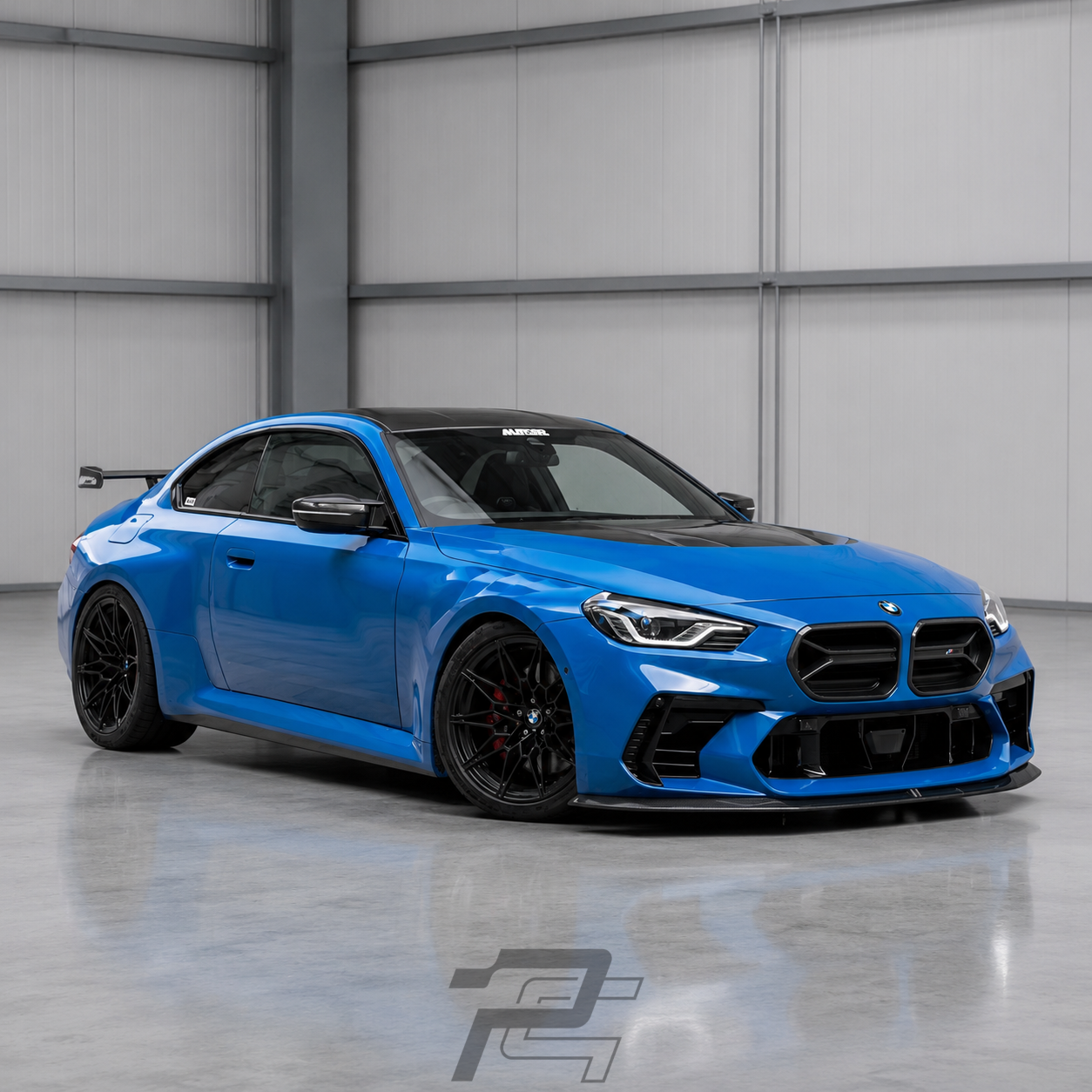 AD Style Full Carbon Fiber Front Bumper - BMW M2 G87