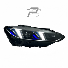 Snake Eye Yellow/White Switchable DRL LCI Facelift LED Headlights - BMW M3 G80/G81 & M4 G82/G83 & 4 Series G22/G23/G26