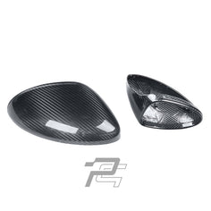 Dry Carbon Fiber Mirror Caps – Porsche 991 & 981 & 982