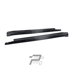 P Style Dry Carbon Fiber Side Skirt - Porsche Panamera 971