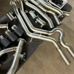 S58 Valved Catback Exhaust – BMW X3M F97 X4M F98 (Configurable Midpipe Options)