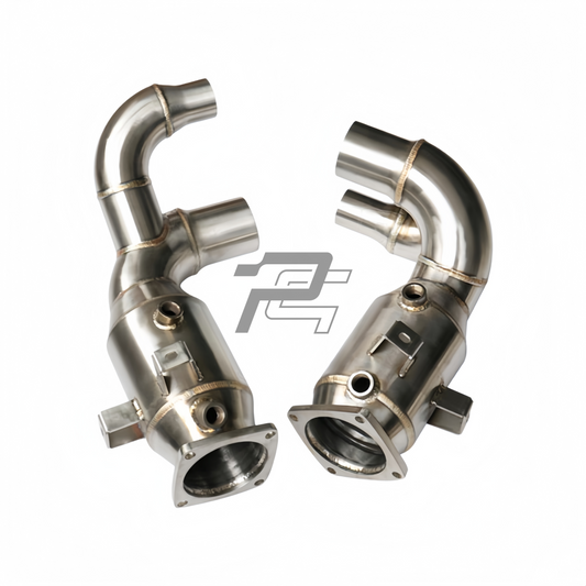 Downpipe Link Pipes - Porsche 911 991.2 Carrera / S / T / 4 / 4S / GTS