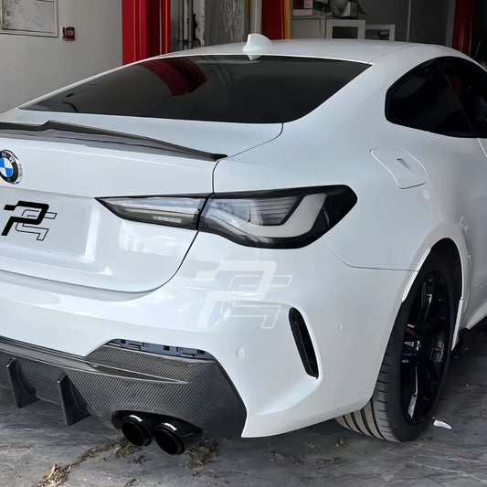 OEM Style Clear Smoke White Taillights - BMW M4 G82/G83 & 4 Series i4 G22/G23/G26