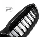 Single Slat Dry Carbon Fiber Front Grille – BMW 3 Series Pre-LCI G20
