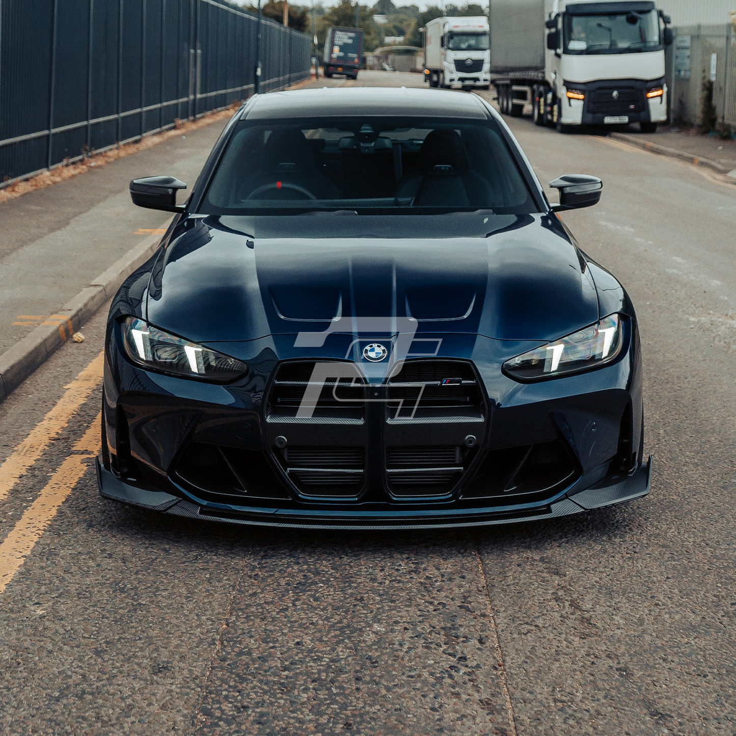 CS Style Dry Carbon Fiber Front Lip - BMW M3 G80/G81 & M4 G82/G83