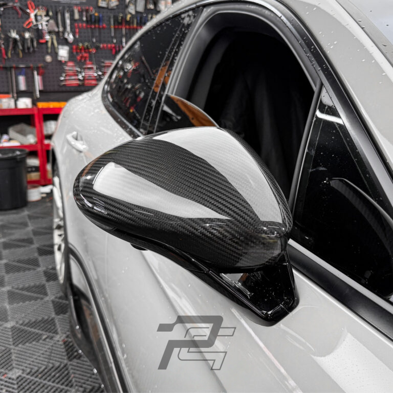 Dry Carbon Fiber Mirror Caps – Porsche Panamera 971 & 976
