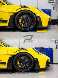 Dry Carbon Fiber Side Skirts with Aero Flaps – Porsche 992.1 GT3 RS