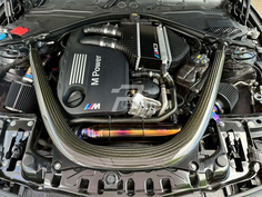 S55 Titanium Top Mount Air Intake Kit - BMW M2C F87 & M3 F80 & M4 F82/F83