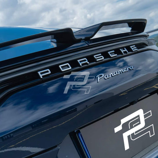 P Style Dry Carbon Fiber Rear Spoiler - Porsche Panamera 971