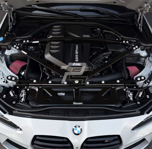 S58 Aluminum Top Mount Cold Air Intake Kit With Heat Shield - BMW M2 G87 & M3 G80/G81 & M4 G82/G83