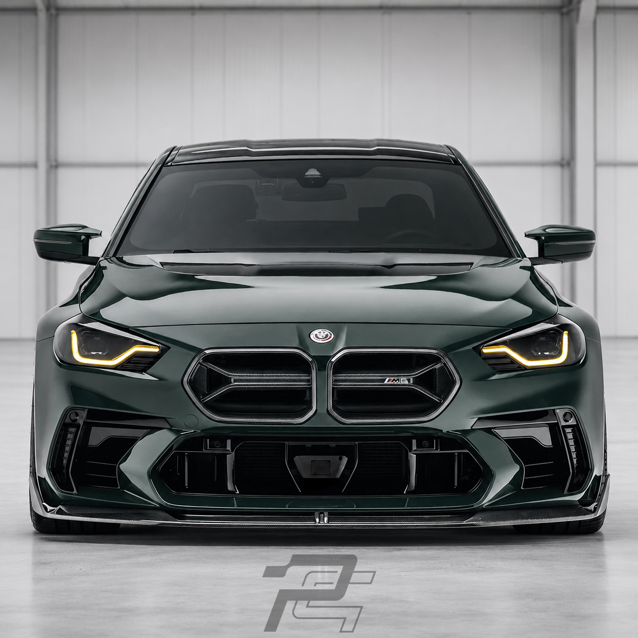 AD Style Full Carbon Fiber Front Bumper - BMW M2 G87