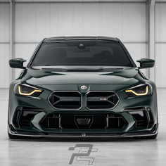 AD Style Full Carbon Fiber Front Bumper - BMW M2 G87