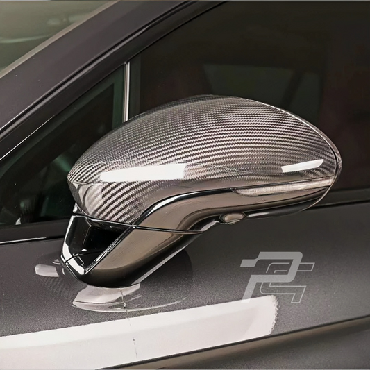 Dry Carbon Fiber Mirror Caps – Porsche Panamera 971 & 976