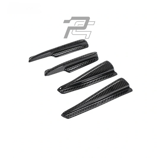 CT Style Dry Carbon Front Canard Set - BMW M2 G87