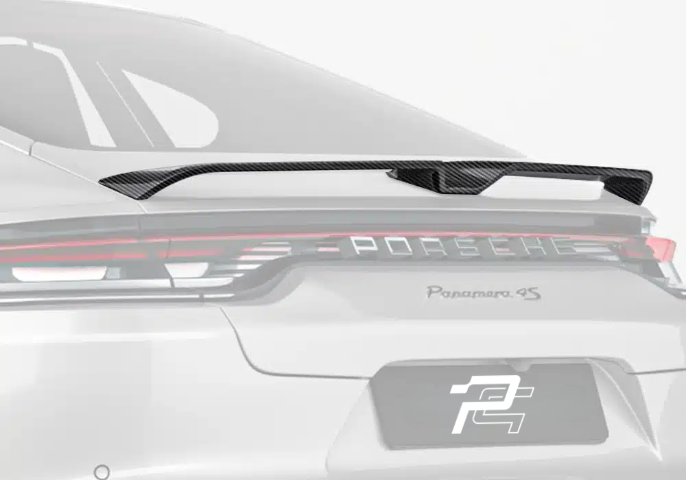 P Style Dry Carbon Fiber Rear Spoiler - Porsche Panamera 971