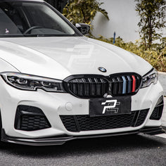 MP Style Dry Carbon Front Lip - BMW 3 Series Pre-LCI G20