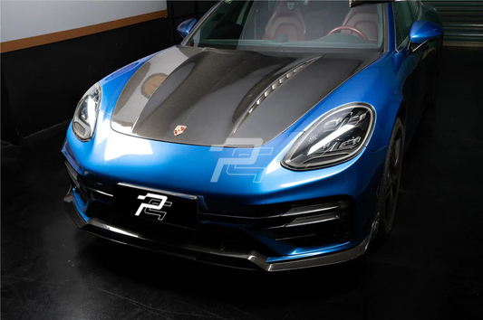 TP Style Dry Carbon Fiber Engine Hood - Porsche Panamera 971