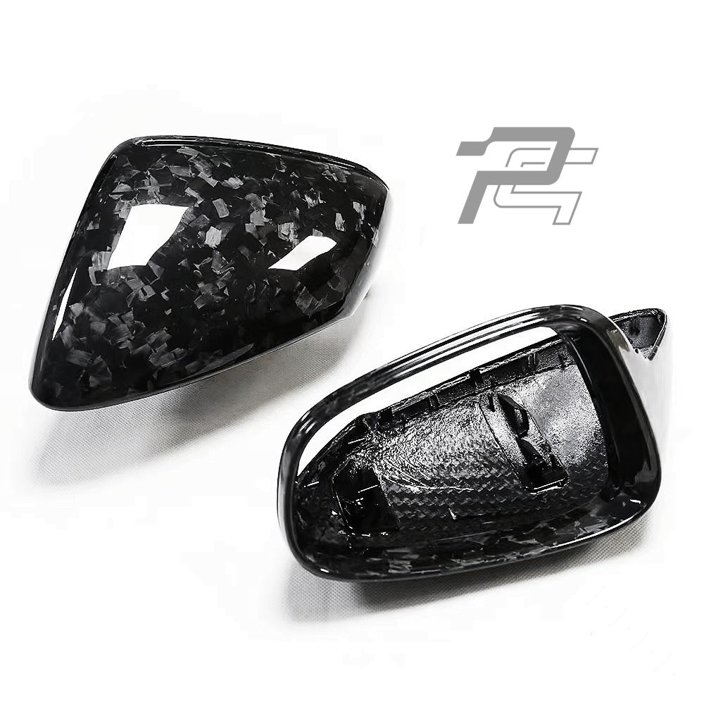 Dry Carbon Fiber Mirror Caps – Porsche 911 992 & Taycan 9J1