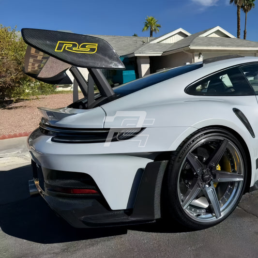 Dry Carbon Fiber Wing Endplate Covers – Porsche 992.1 GT3 RS