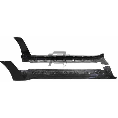 Dry Carbon Fiber Side Skirts with Aero Flaps – Porsche 992.1 GT3 RS