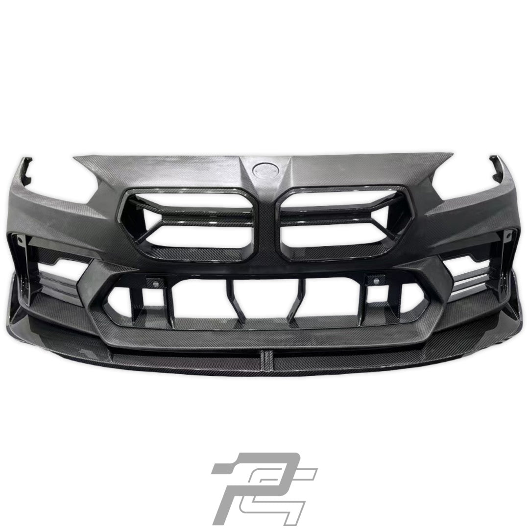AD Style Full Carbon Fiber Front Bumper - BMW M2 G87
