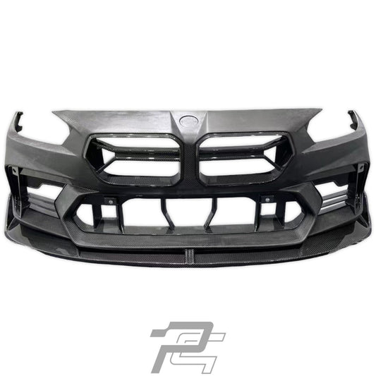 AD Style Full Carbon Fiber Front Bumper - BMW M2 G87