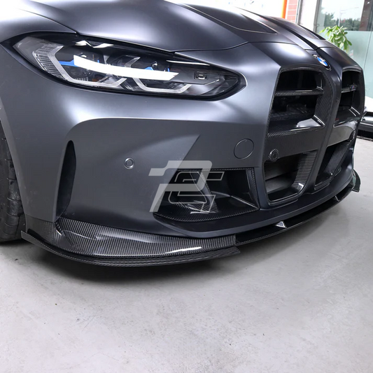 3D Style Dry Carbon Fiber Front Lip - BMW M3 G80/G81 & M4 G82/G83