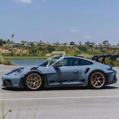 Dry Carbon Fiber Side Skirts with Aero Flaps – Porsche 992.1 GT3 RS