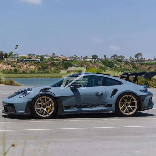 Dry Carbon Fiber Side Skirts with Aero Flaps – Porsche 992.1 GT3 RS