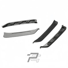 Dry Carbon Fiber Front Air Inlet Vents Trims- Porsche 992.2 911 Carrera / Targa Sport Design