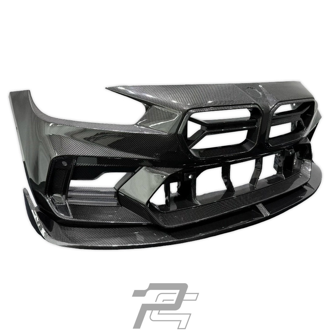 AD Style Full Carbon Fiber Front Bumper - BMW M2 G87